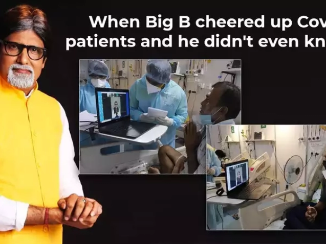 When Big B cheered up covid patient.. TOF Shashikant Pedwal